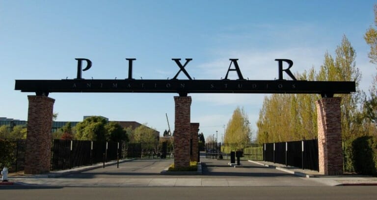 Entrance to Pixar