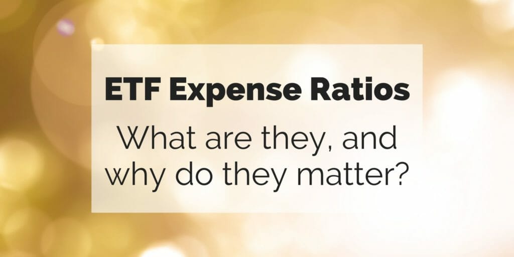 What Is Considered A Good Expense Ratio For Etf