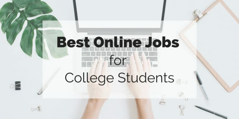featured image for best online jobs for college students