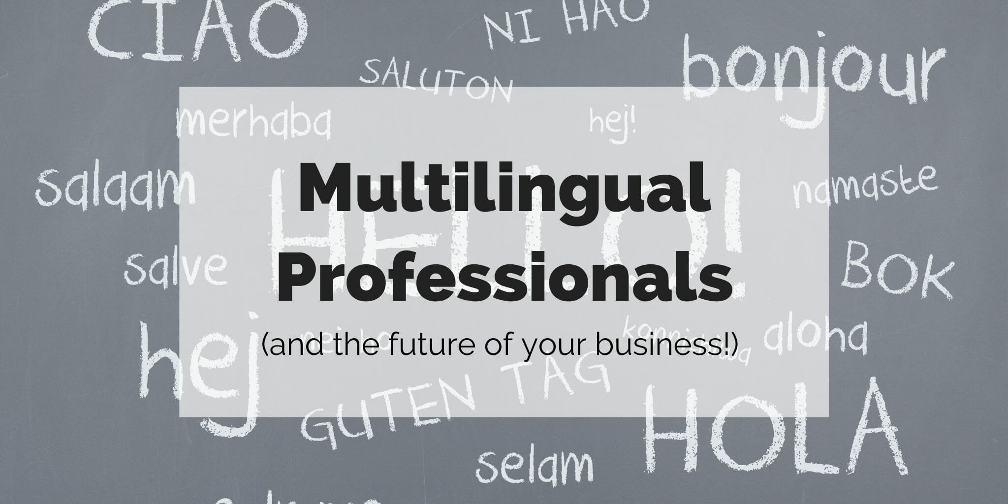 featured image for multilingual professionals article