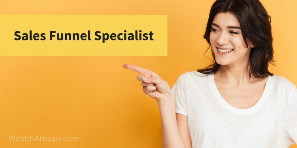 side hustle: sales funnel specialist