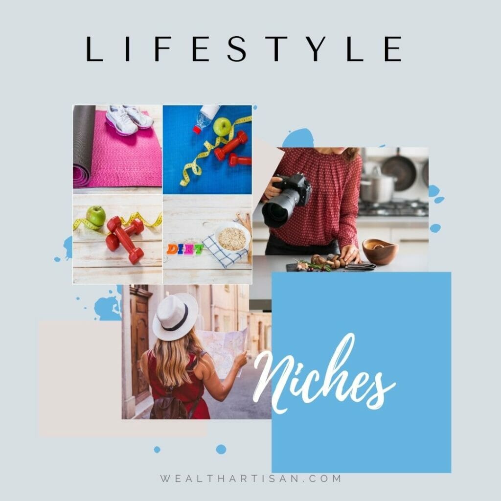 different lifestyle niches