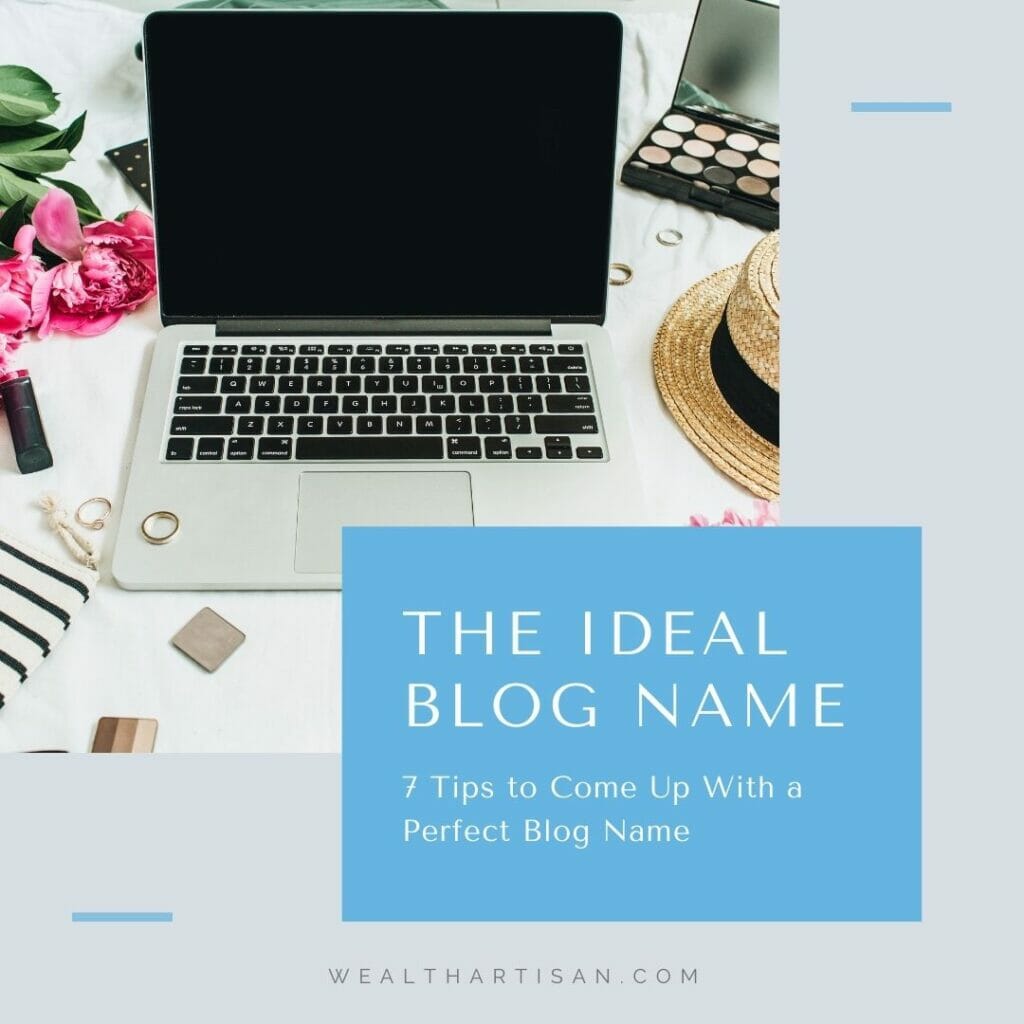 tips on how to name your lifestyle blog