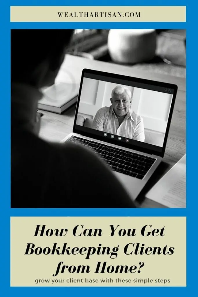 how can you get bookkeeping clients from home?