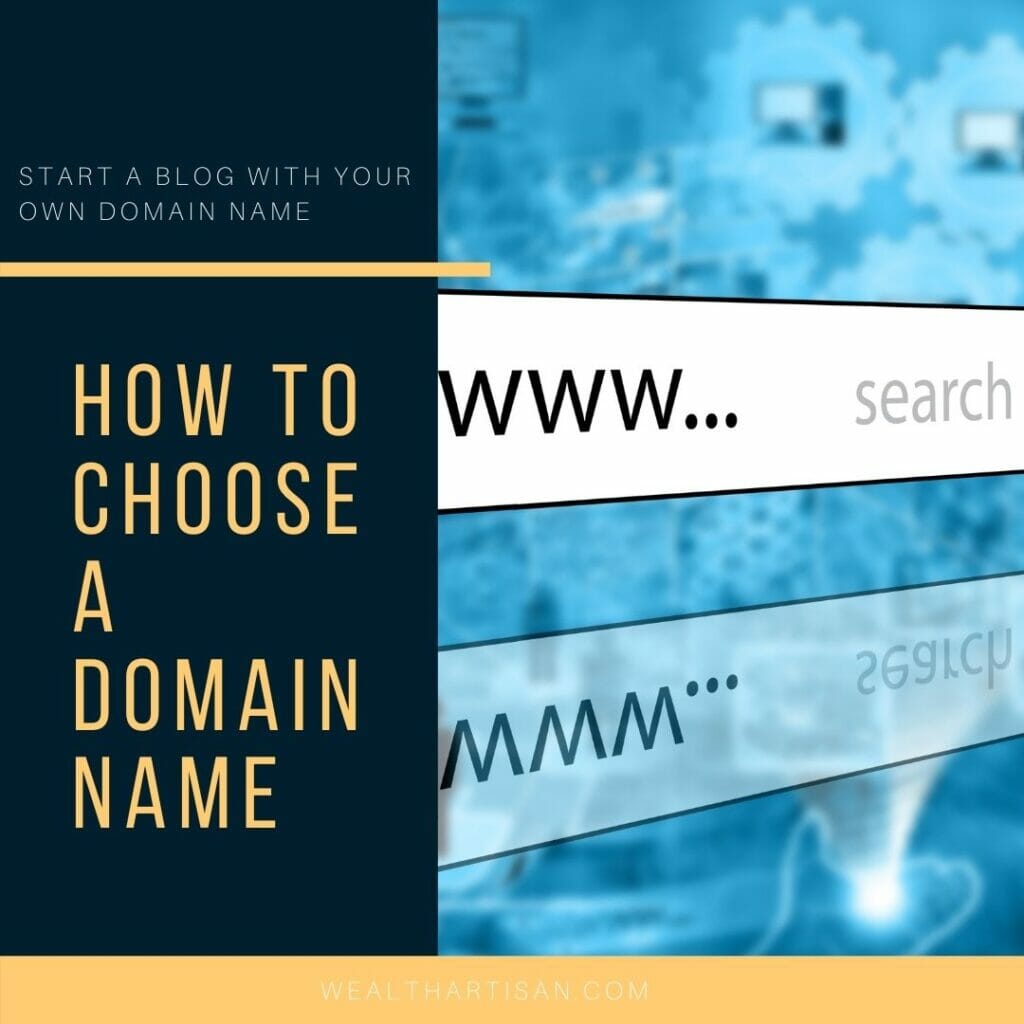 how to choose a domain name