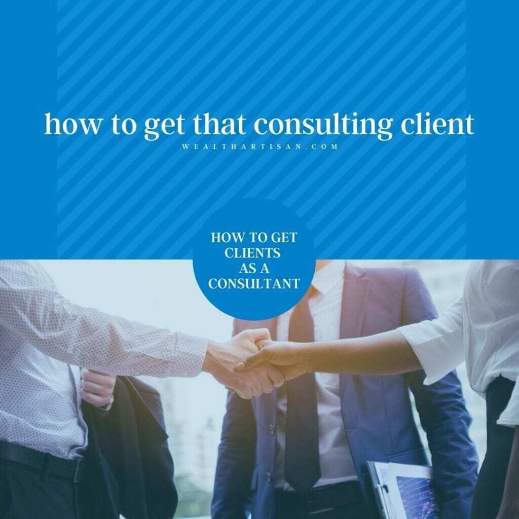 how to get a client