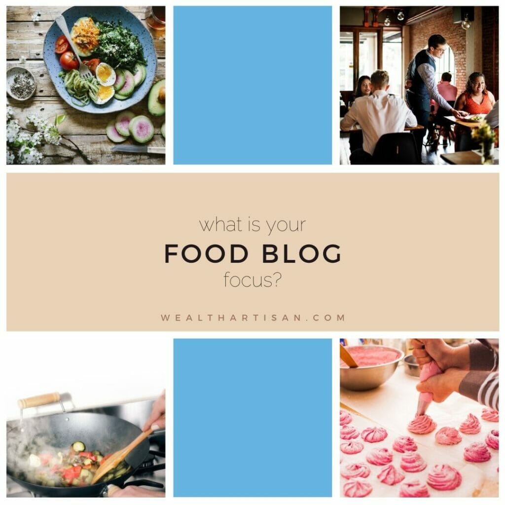 how to name your food blog: identify your focus